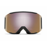 Masque de ski Smith - Squad MAG Low Bridge Fit - Noir - ChromaPop Everyday Rose Gold Mirror 2