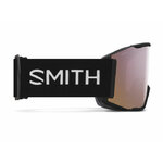 Masque de ski Smith - Squad MAG Low Bridge Fit - Noir - ChromaPop Everyday Rose Gold Mirror 3