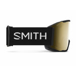 Masque de ski Smith - Squad MAG Low Bridge Fit - Noir - ChromaPop Sun Black Gold Mirror 3