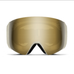 Masque de ski Smith - 4D MAG XL - Craie - ChromaPop Sun Black Gold Mirror 2