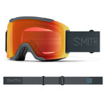 Masque de ski Smith - Squad - Ardoise - ChromaPop Everyday Red Mirror 4