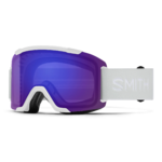 Masque de ski Smith - Squad - Blanc Vapor - ChromaPop Everyday Violet Mirror