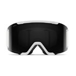 Masque de ski Smith - Squad - Blanc Vapor - ChromaPop Sun Black 2