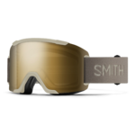 Masque de ski Smith - Squad - Craie - ChromaPop Sun Black Gold Mirror