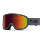 Masque de ski Smith - Transfer - Ardoise - Red Sol-X Mirror