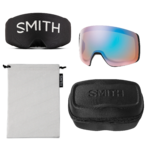 Masque de ski Smith - 4D MAG - Noir - ChromaPop Sun Blue Mirror 4