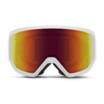 Masque de ski Smith - Transfer - Blanc - Red Sol-X Mirror