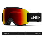 Masque de ski Smith - Squad - Noir - ChromaPop Sun Blue Mirror 5