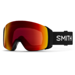 Masque de ski Smith - 4D MAG - Noir - ChromaPop Sun Red Mirror