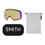 Masque de ski Smith - 4D MAG - Noir - ChromaPop Sun Red Mirror 2