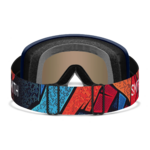 Masque de ski Smith - Transfer - Midnight Geo Alpine - Red Sol-X Mirror
