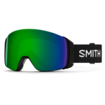 Masque de ski Smith - 4D MAG - Noir - ChromaPop Sun Green Mirror