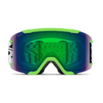 Masque de ski Smith - Squad - Slime Static Shag - ChromaPop Everyday Green Mirror 2