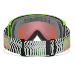 Masque de ski Smith - Squad - Slime Static Shag - ChromaPop Everyday Green Mirror 3