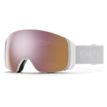 Masque de ski Smith - 4D MAG - Blanc Vapor - ChromaPop Everyday Rose Gold Mirror