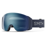 Masque de ski Smith - 4D MAG - Bleu marine Royal Navy - ChromaPop Everyday Blue Mirror