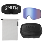 Masque de ski Smith - 4D MAG - Bleu marine Royal Navy - ChromaPop Everyday Blue Mirror 5