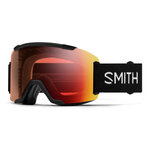 Masque de ski Smith - Squad - Noir - ChromaPop Pro Photochromic Red Mirror