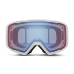Masque de ski Smith - Tribute - Blanc - Blue Sensor Mirror