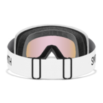 Masque de ski Smith - Tribute - Blanc - Blue Sensor Mirror