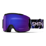 Masque de ski Smith - Squad - Noir Flex Plasma - ChromaPop Everyday Violet Mirror