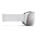 Masque de ski Smith - 4D MAG S - Blanc Chunky Knit - ChromaPop Sun Platinum Mirror 3