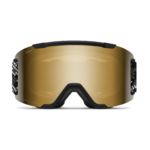 Masque de ski Smith - Squad - Noir Snakeskin - ChromaPop Sun Black Gold Mirror 2
