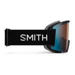 Masque de ski Smith - Squad Low Bridge Fit - Noir - ChromaPop Pro Photochromic Blue Mirror 3