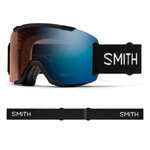 Masque de ski Smith - Squad Low Bridge Fit - Noir - ChromaPop Pro Photochromic Blue Mirror 4