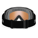 Masque de ski Smith - Squad Low Bridge Fit - Noir - ChromaPop Pro Photochromic Blue Mirror 5