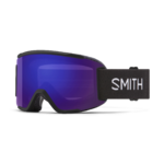 Masque de ski Smith - Squad S - Noir - ChromaPop Everyday Violet Mirror