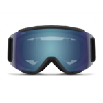 Masque de ski Smith - Squad S - Noir - ChromaPop Everyday Blue Mirror 2