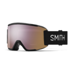 Masque de ski Smith - Squad S - Noir - ChromaPop Everyday Rose Gold Mirror