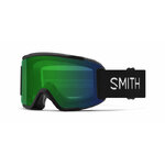 Masque de ski Smith - Squad S - Noir - ChromaPop Everyday Green Mirror 3
