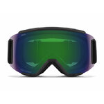 Masque de ski Smith - Squad S - Noir - ChromaPop Everyday Green Mirror 5