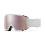 Masque de ski Smith - Squad S - Blanc Vapor - ChromaPop Everyday Rose Gold Mirror