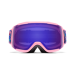 Masque de ski enfant Smith - Grom - Bright Pink Lofi Butterfly - ChromaPop Everyday Violet Mirror