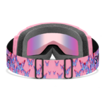 Masque de ski enfant Smith - Grom - Bright Pink Lofi Butterfly - Red Sensor Mirror