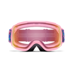 Masque de ski enfant Smith - Grom - Bright Pink Lofi Butterfly - Red Sensor Mirror