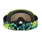 Masque de ski enfant Smith - Daredevil - Electric Lime Slime - Green Sol-X Mirror