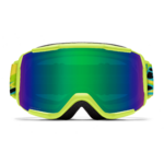 Masque de ski enfant Smith - Daredevil - Electric Lime Slime - Green Sol-X Mirror