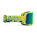 Masque de ski enfant Smith - Daredevil - Electric Lime Slime - Green Sol-X Mirror