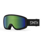 Masque de ski enfant Smith - Snowday - Noir - Green Sol-X Mirror
