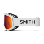 Masque de ski enfant Smith - Snowday - Blanc - Red Sol-X Mirror