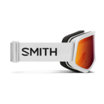 Masque de ski enfant Smith - Snowday - Blanc - Red Sol-X Mirror