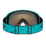 Masque de ski enfant Smith - Snowday - Tropic Kidding - Red Sol-X Mirror