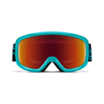 Masque de ski enfant Smith - Snowday - Tropic Kidding - Red Sol-X Mirror