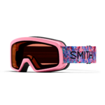 Masque de ski enfant Smith - Rascal - Bright Pink Lofi Butterfly - RC36