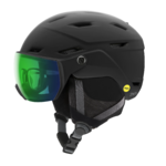 Casque de ski Smith - Survey - Noir mat - ChromaPop Everyday Green Mirror - Cat.2