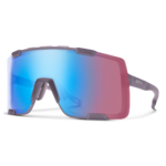 Lunettes de soleil Smith - Syncline - Cristal Meteorite mat - ChromaPop Low Light Rose Blue Mirror - Cat.1
